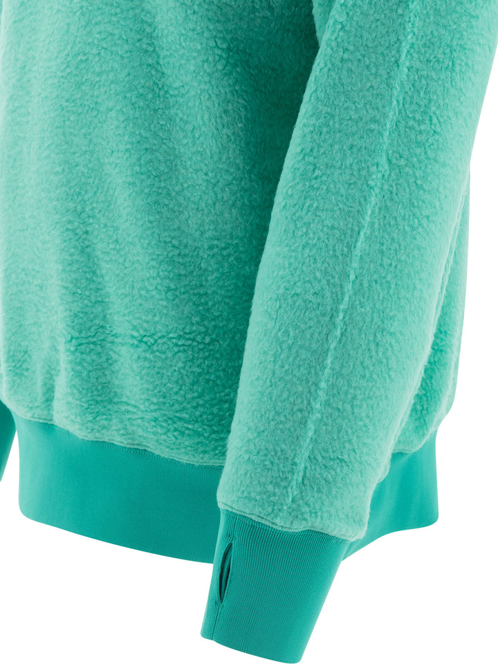 Beams Plus Half Zipper Sweater Knitwear - Verde | 2c16527701b2495eb67b67a78bb87380ca3e683c