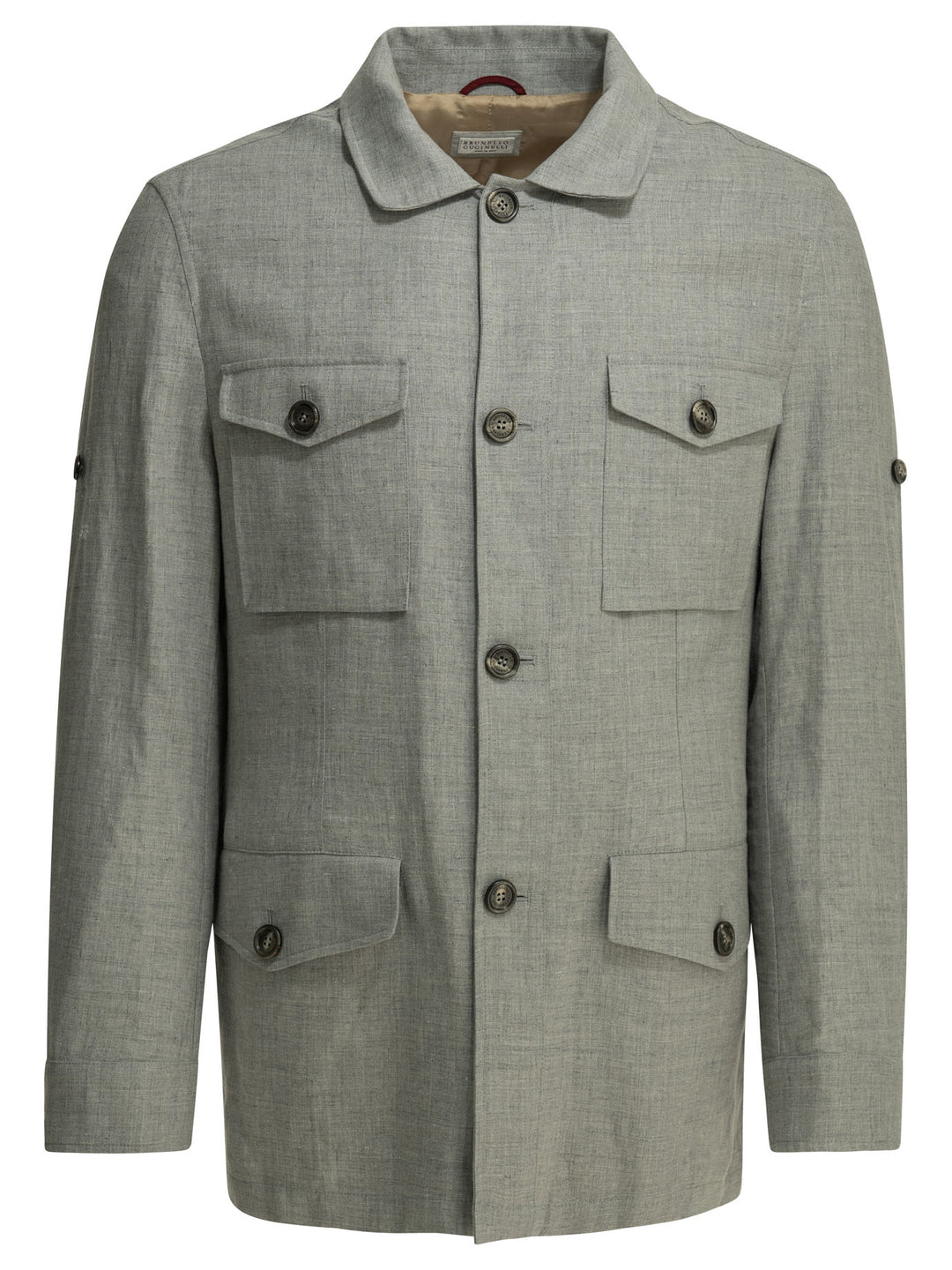 Brunello Cucinelli Overshirt Jacket Jackets and Coats - Grey | f9c93bdf0ee3944d5bd1520d839b94953f793c5f