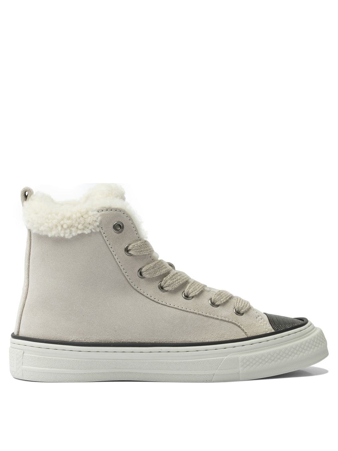 Brunello Cucinelli Sneaker With Monile Detail Sneakers & Slip-On - Beige | 9cd457b0d0af2307f57ec3951ee951e035075e95