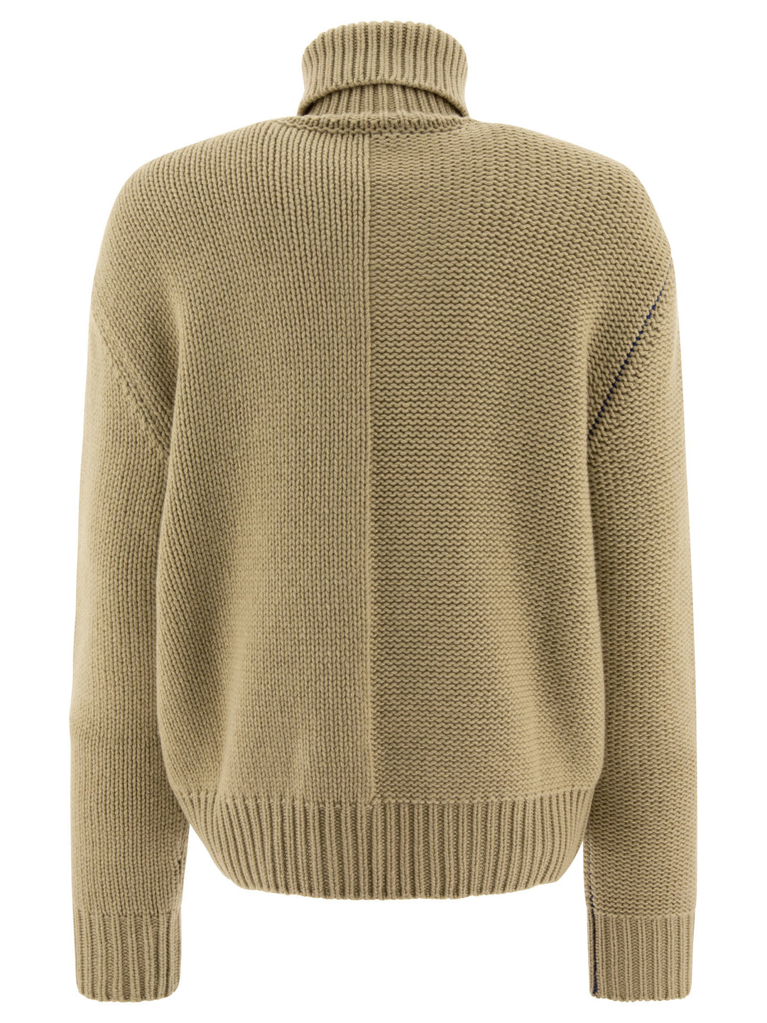 Burberry Cashmere Sweater With Ekd Knitwear - Verde | 512c5078e1333253ba8d676cab3adb1aff4c15fb