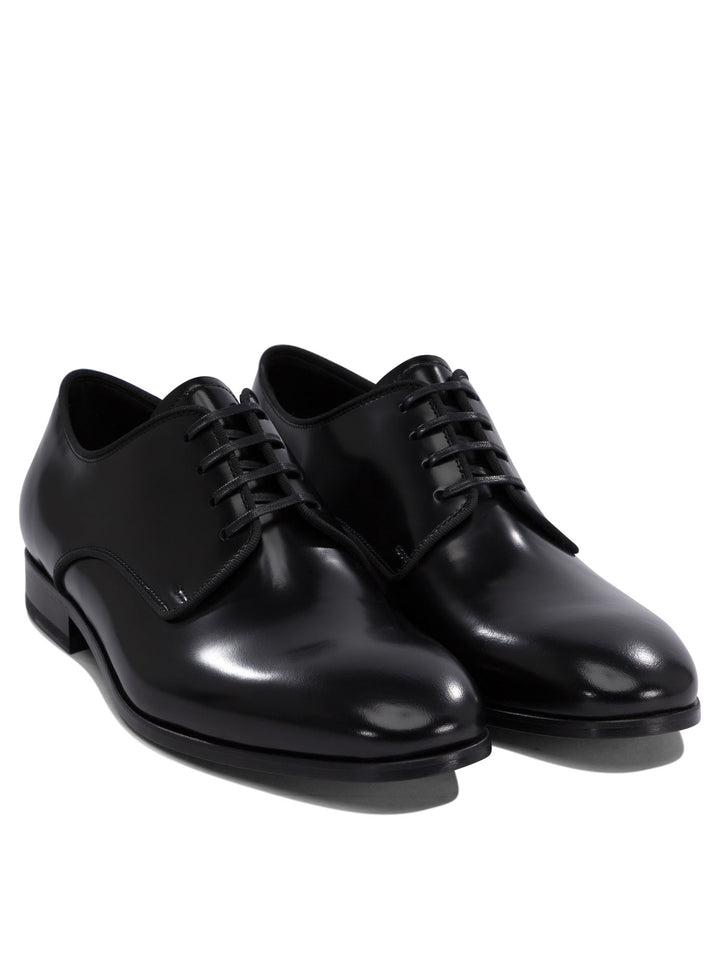 Fabi Leather Brogues Lace-Up shoes - Nero | 838eeb7ebdbf56348e91d1a01dc3e68f97169881