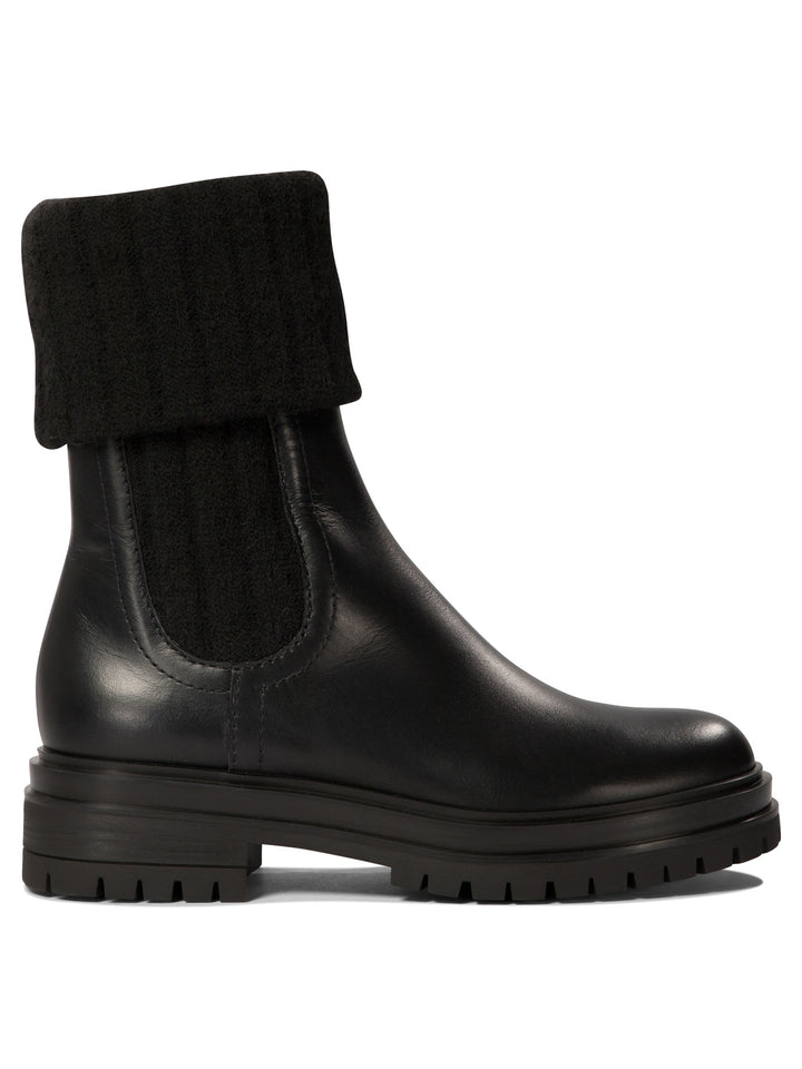 Gianvito Rossi Tenney Boots and Ankle Boots - Nero | 770659fcc008829f8a7c7e89d84f0d981afaa824
