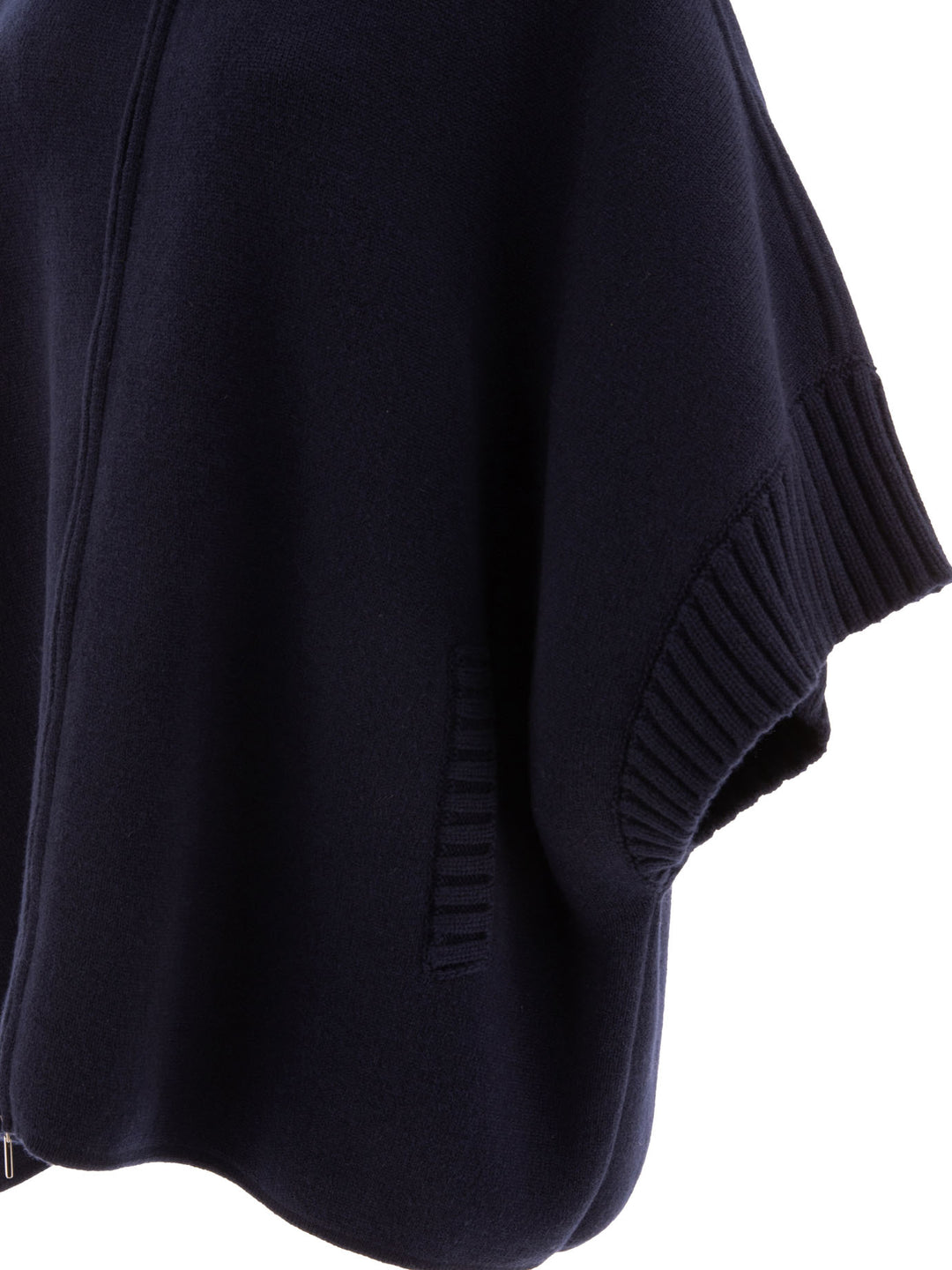 Giovi Wool And Cashmere Poncho Jackets and Coats - Blu | 21fb7cc400d92b6c5360ab1b230a6bcb19768ed7