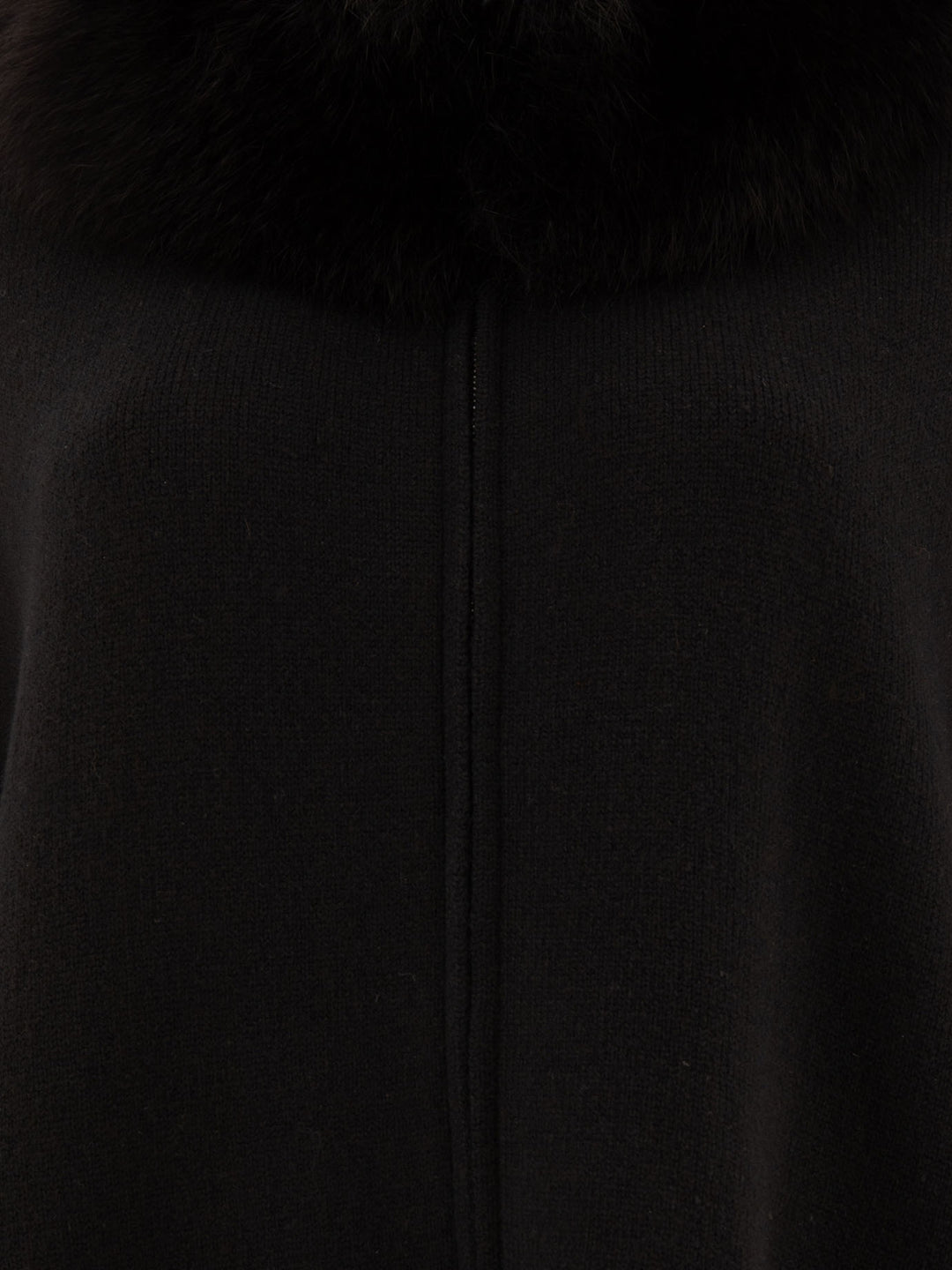 Giovi Wool And Cashmere Poncho Jackets and Coats - Nero | ce94133cf364a55bec9cbb5f3aaddde980d47b6e