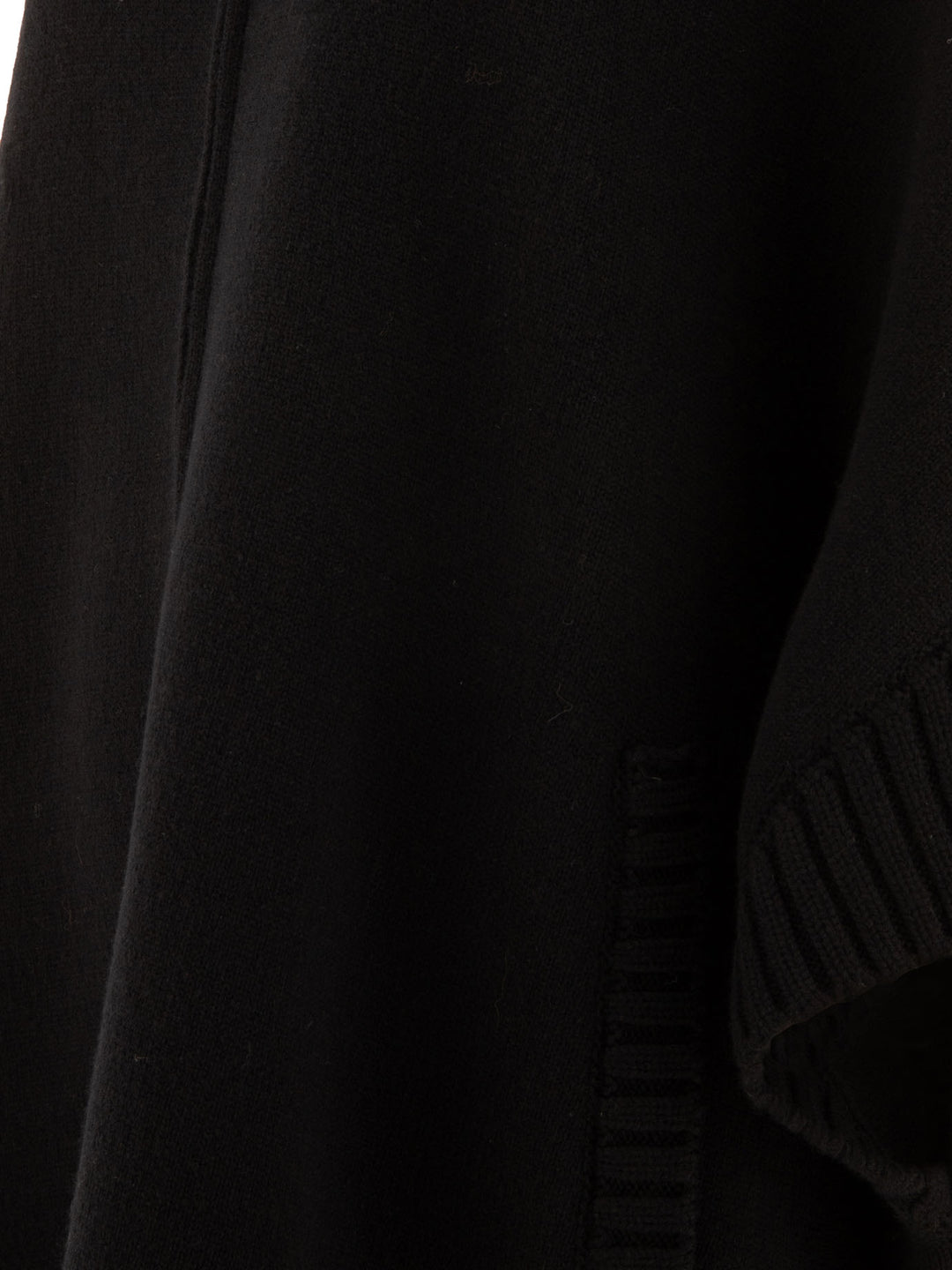 Giovi Wool And Cashmere Poncho Jackets and Coats - Nero | 2b1687def212f3dd92f47fc8b9ed174abde1c6d6