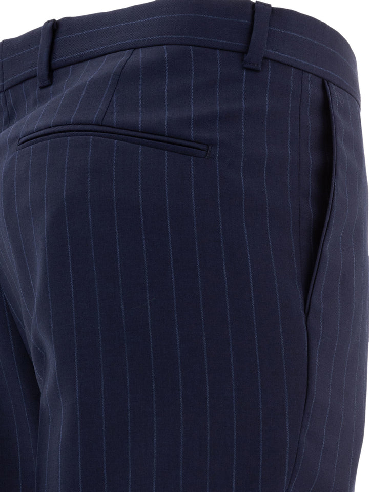 Givenchy Pinstriped Tailored Trousers - Blu | 947e979898783b44e83ed58661c39323a8a1f38e