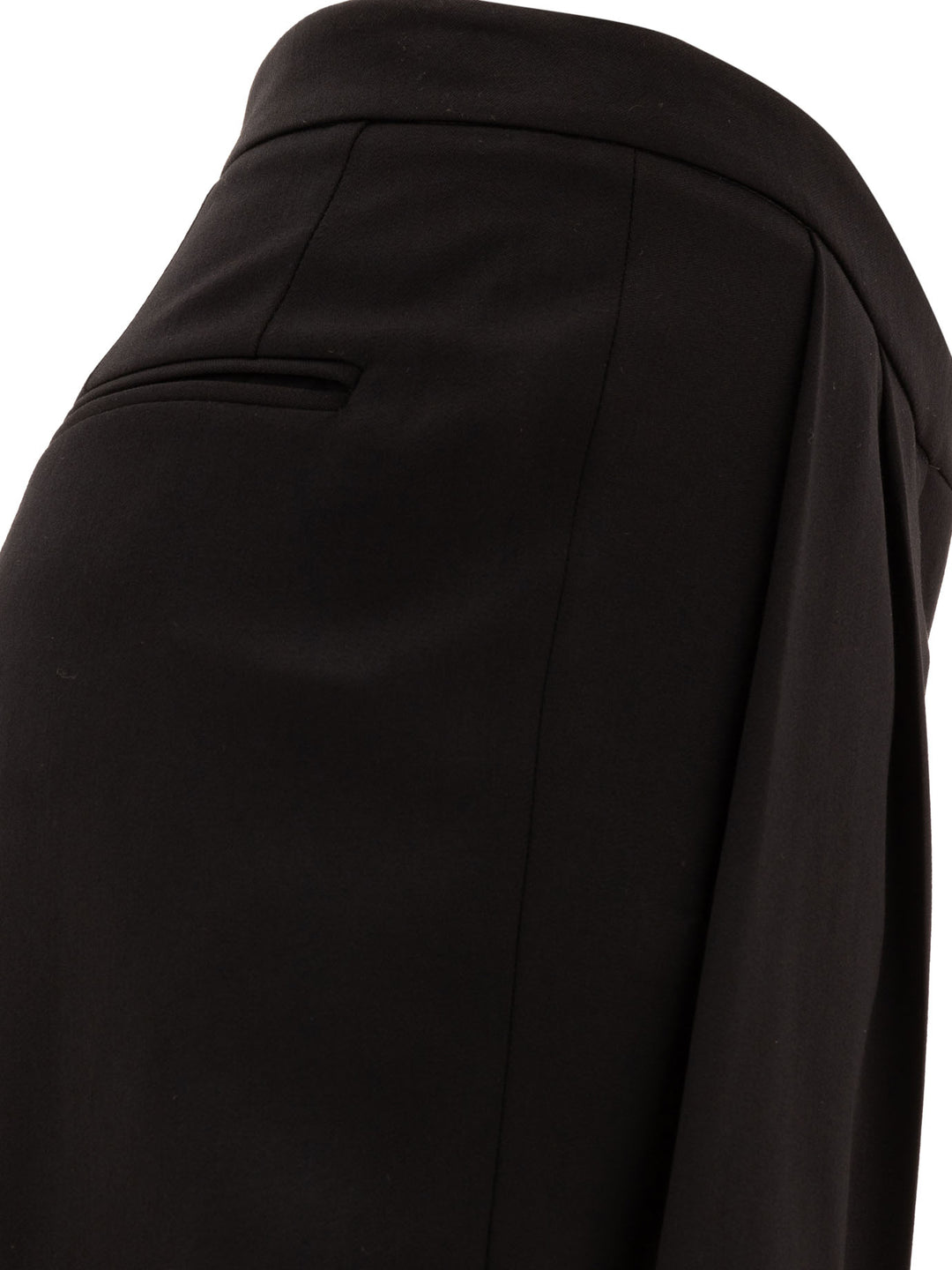 Givenchy Wool Pleated Trouses Trousers - Nero | 08e460aadb22d7df8cca5dcc3a848d961da56c21