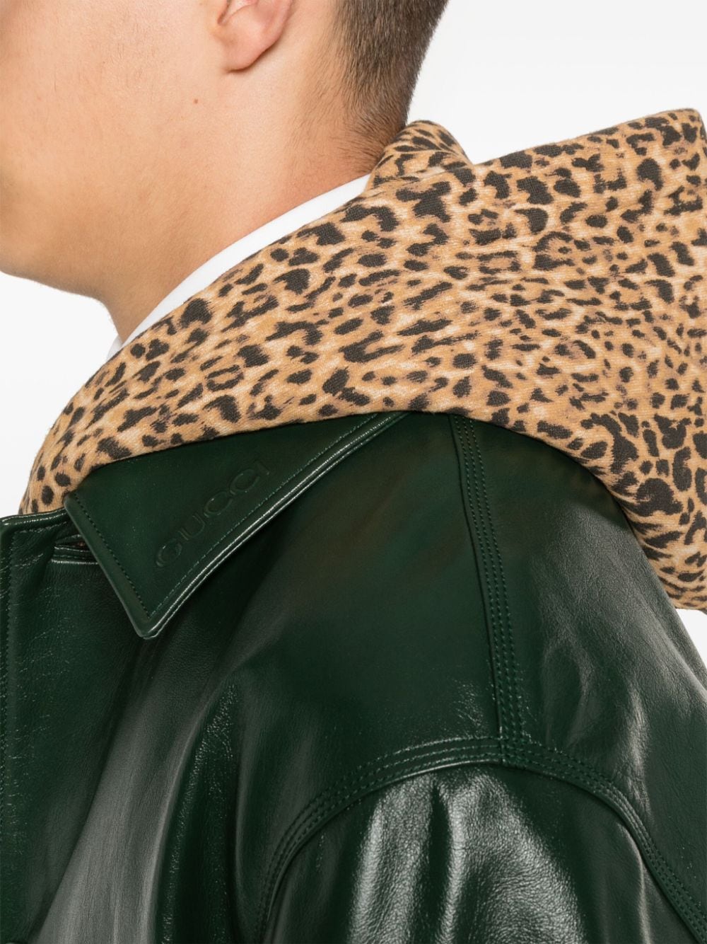 Gucci Trench In Pelle Lucida Jackets and Coats - Verde | ff96810ba264f353c8fa42270187707cb93d156f