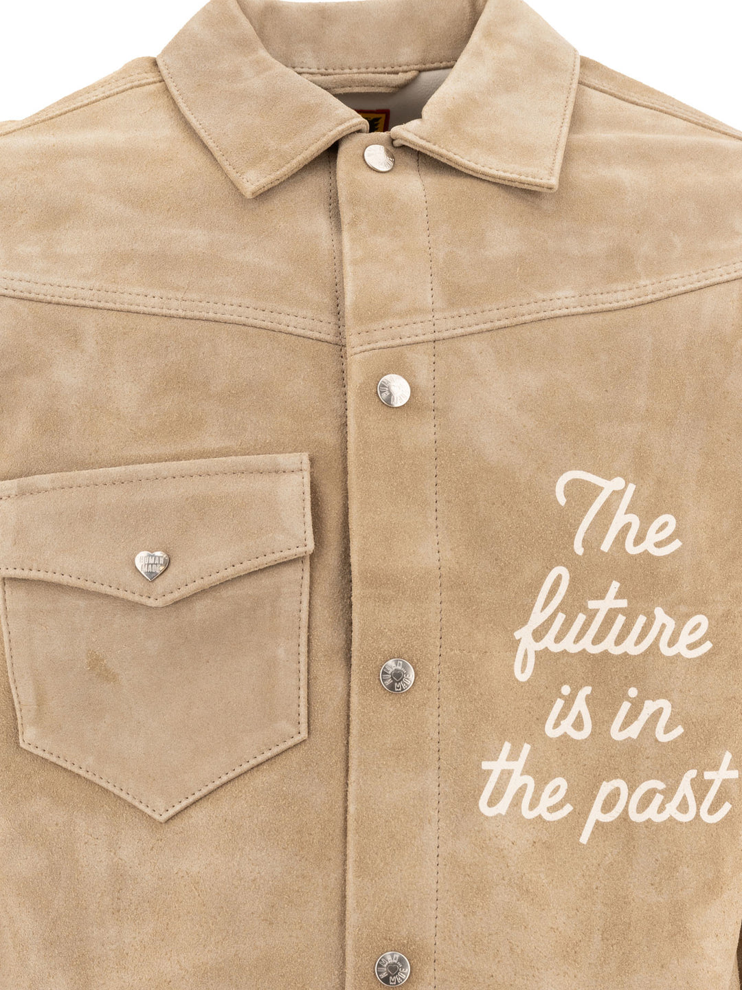Human Made Suede Leather Jacket Jackets and Coats - Beige | a5f8e943258b1eda06c606ab9514aae4153ad485