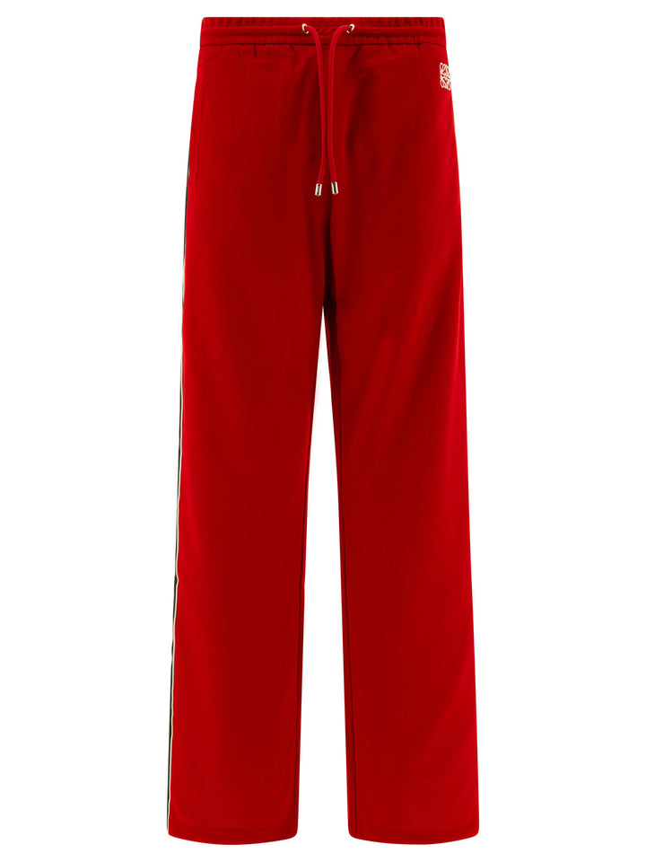 Loewe Tracksuit  In Technical Jersey Trousers - Rosso | e9dbcf1d76c862c8a1341c0c63d06a9f0988287c