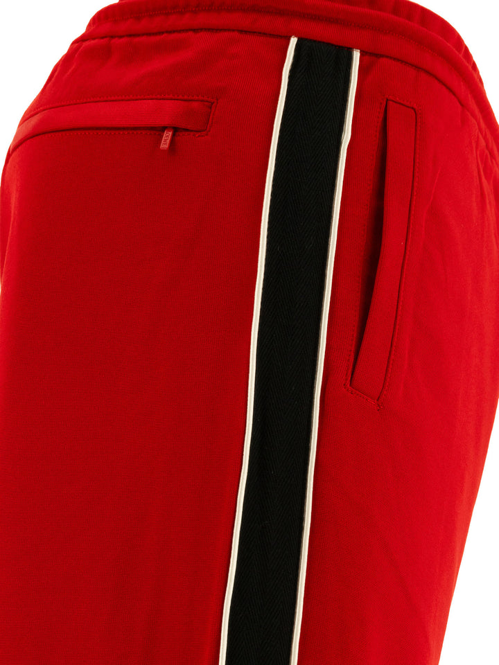 Loewe Tracksuit  In Technical Jersey Trousers - Rosso | 5fbb75371f06f39c6dd65a32ee763cb46755b6cc