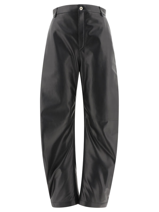 Balloon In Nappa Lambskin Trousers Nero