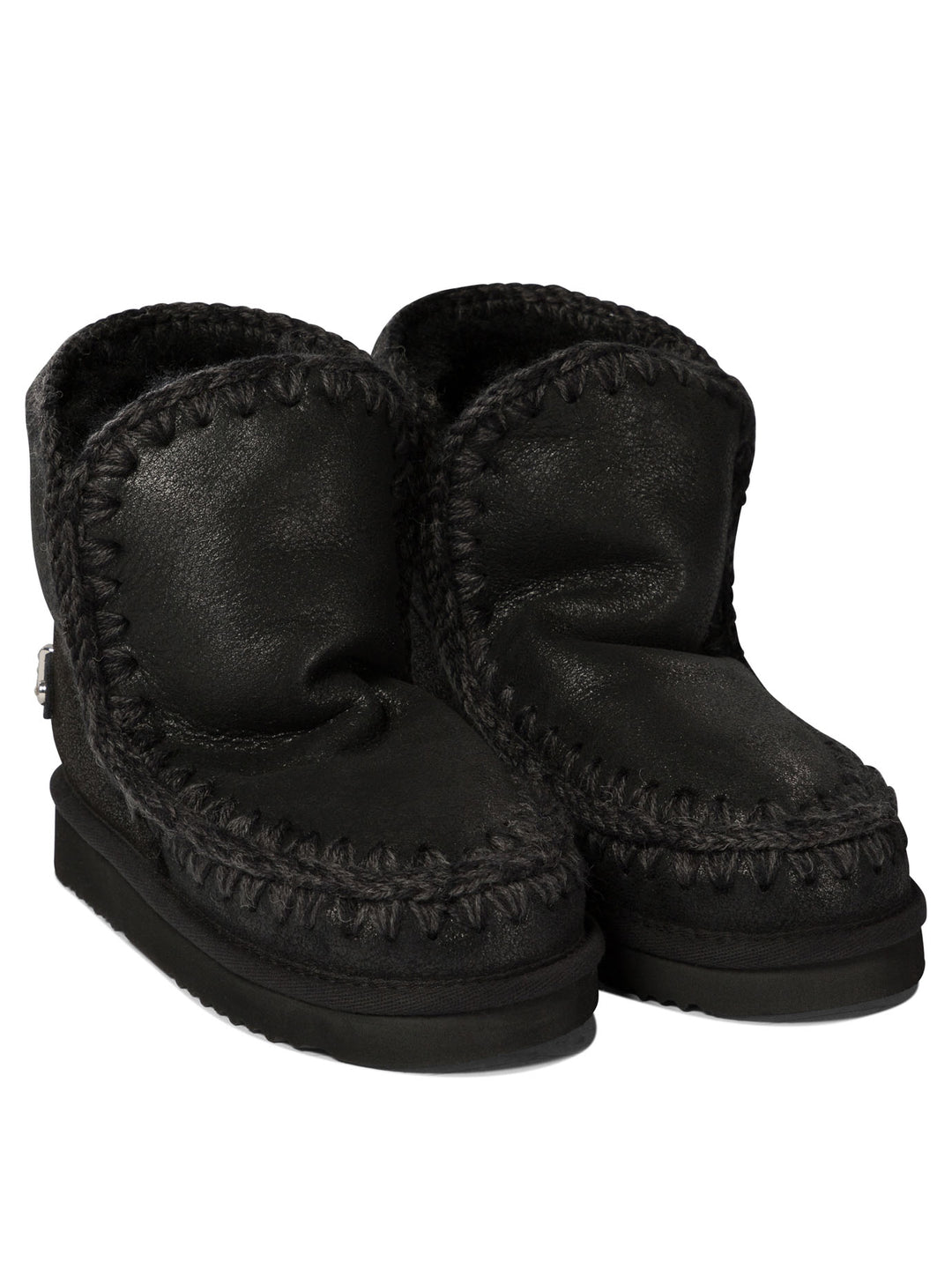 Mou Eskimo 18 With Rhinestones Logo Stivali e Stivaletti - Nero | c79ab4e587ab7350f81fae309b9de1c7d5c85377