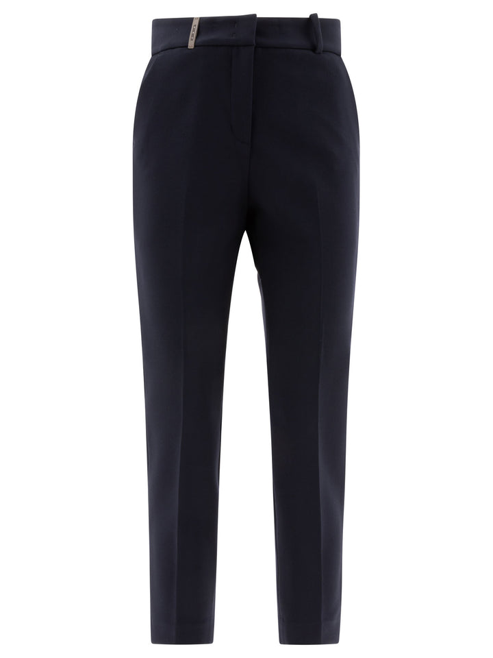 Peserico Tailored Trousers - Blu | 8896f920d96b21bca9604f104434eefe5212ea5f