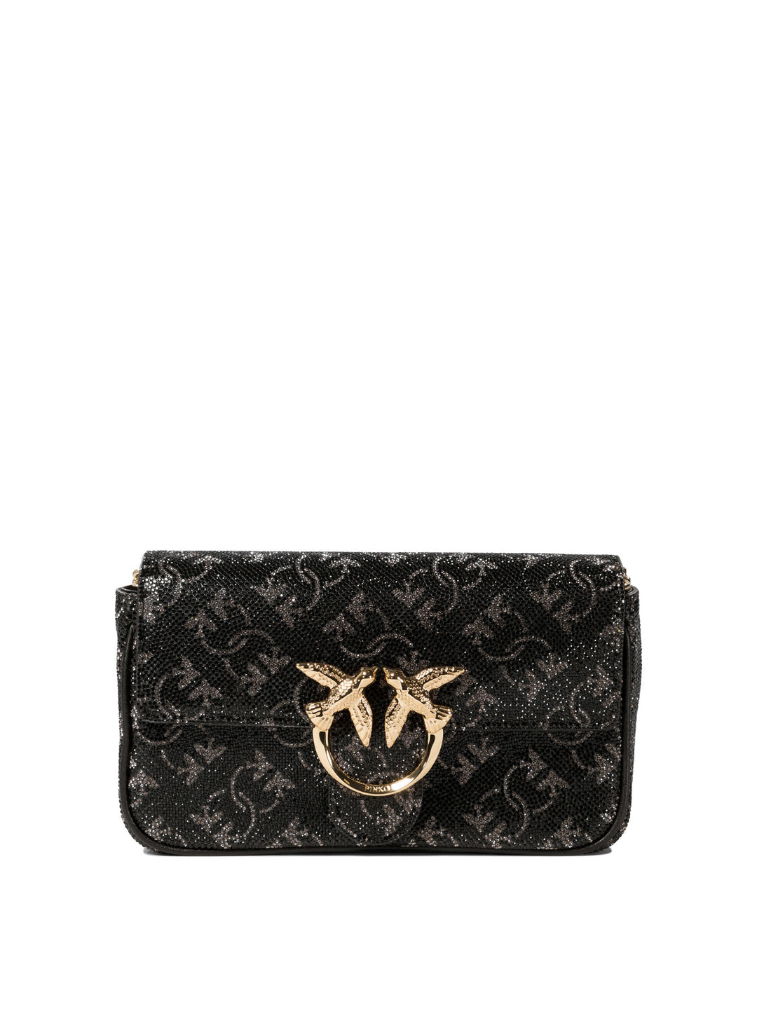 Pinko Love One Pocket Borse a Tracolla - Nero | 643622ce3dd077dc0784328add6c52ae94d652d5