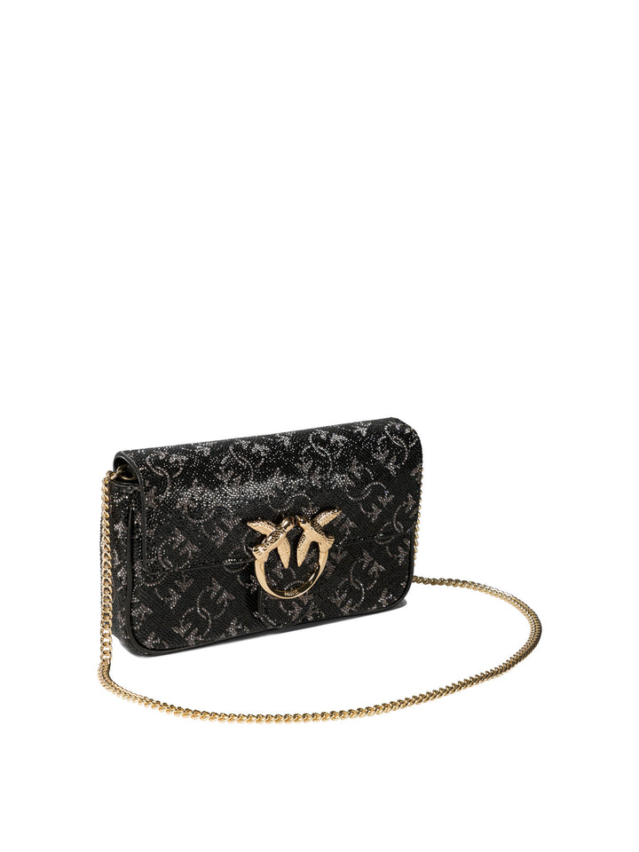 Pinko Love One Pocket Borse a Tracolla - Nero | 195cfae71686cad82189e9a3f7fc270725e5ecb8