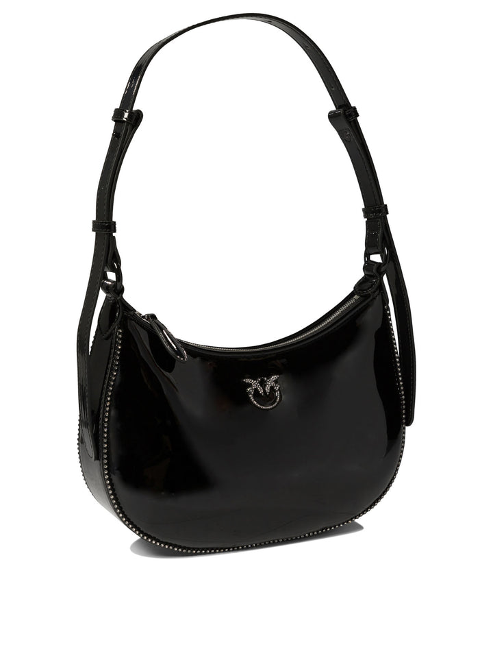 Pinko Love Birds Borse a Spalla e Tracolla - Nero | c62d2e0d171415ab801980a1cd903293236517e9