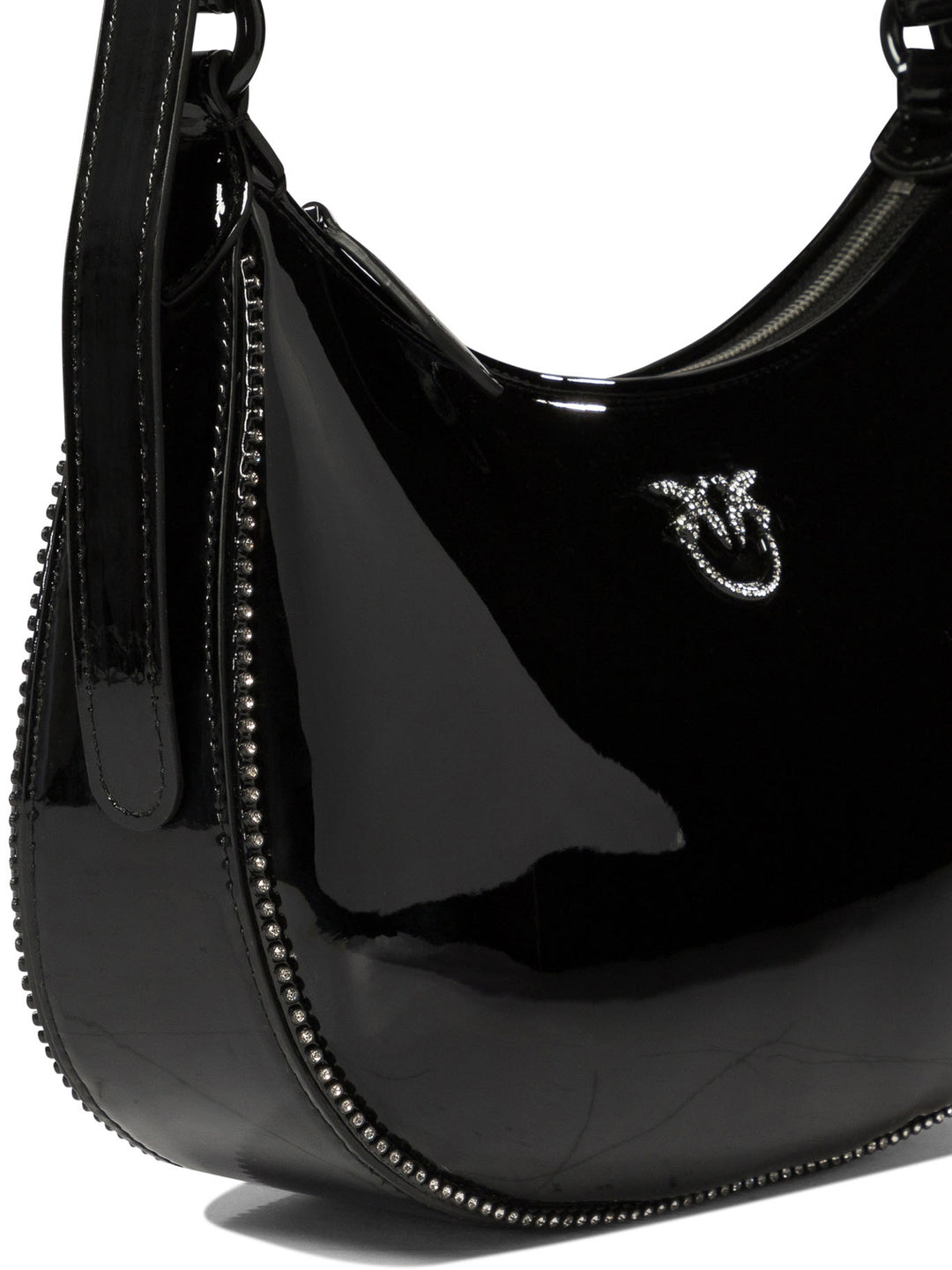 Pinko Love Birds Borse a Spalla e Tracolla - Nero | 9911e58409c46e96eb168ffe493f607737f96631