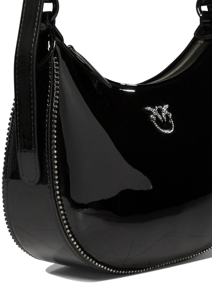 Pinko Love Birds Borse a Spalla e Tracolla - Nero | 9911e58409c46e96eb168ffe493f607737f96631