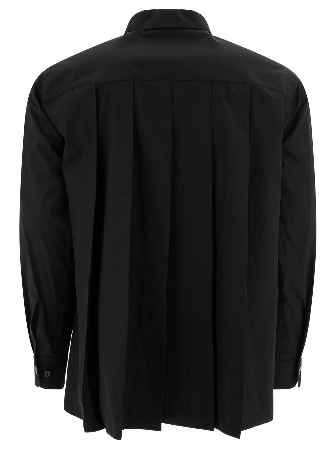 Sacai Shirt With Pocket Shirts - Nero | 2d4e11e09ace01e3da1456339625877fe86dd3fc