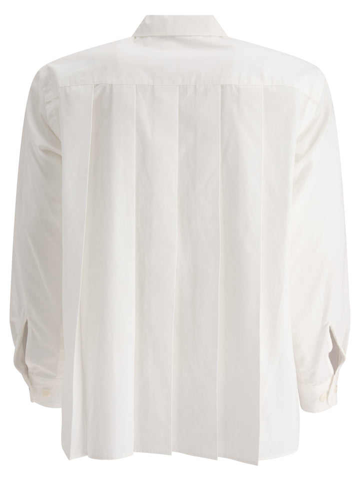 Sacai Shirt With Pocket Shirts - Bianco | a15b3b687e03ac013372425b72e29fc49728c3ef