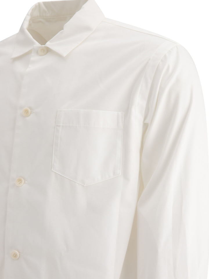 Sacai Shirt With Pocket Shirts - Bianco | 658ce03a4e2ccdad90a796388bc33a9bec68916d