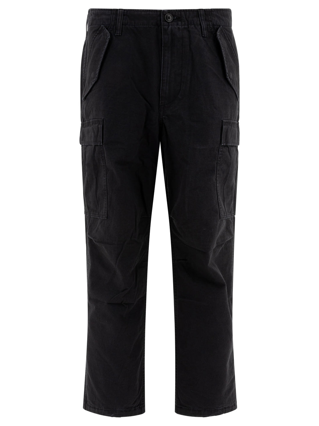 StüSsy Military Cargo Trousers - Nero | 8d99d7920a221af7bf08e8c3c0b88f2e578dc7d5