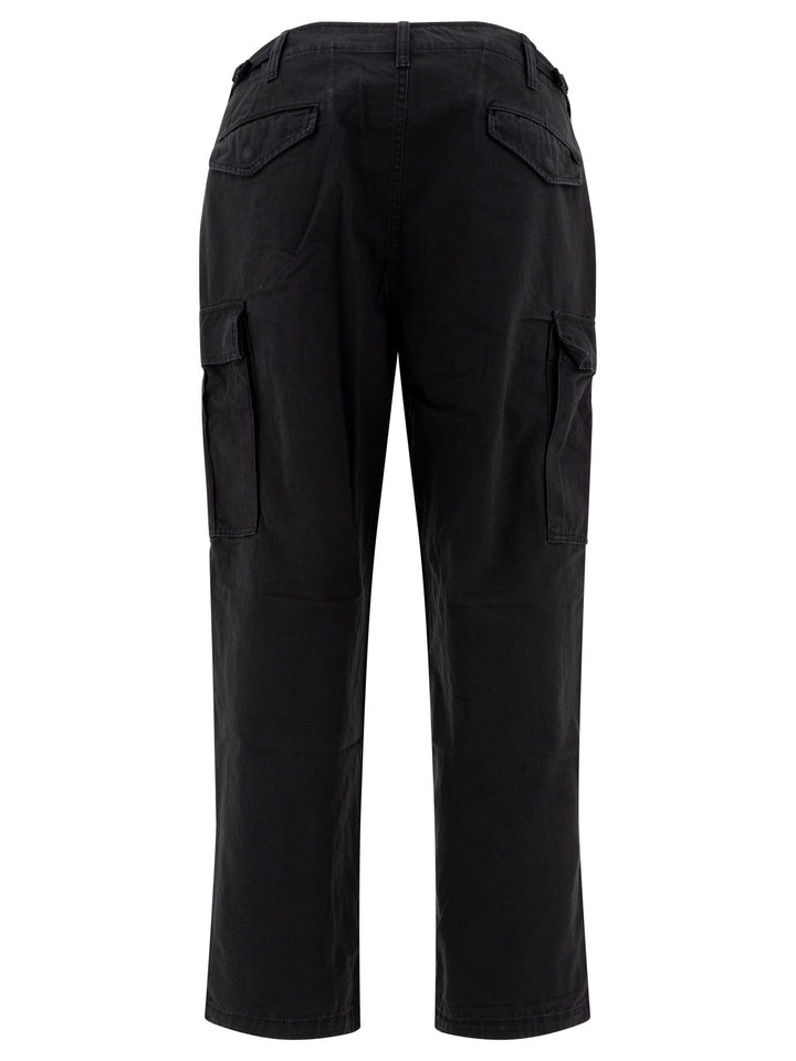 StüSsy Military Cargo Trousers - Nero | cff5a4f90c42759471c0fad998abf4be989f0185