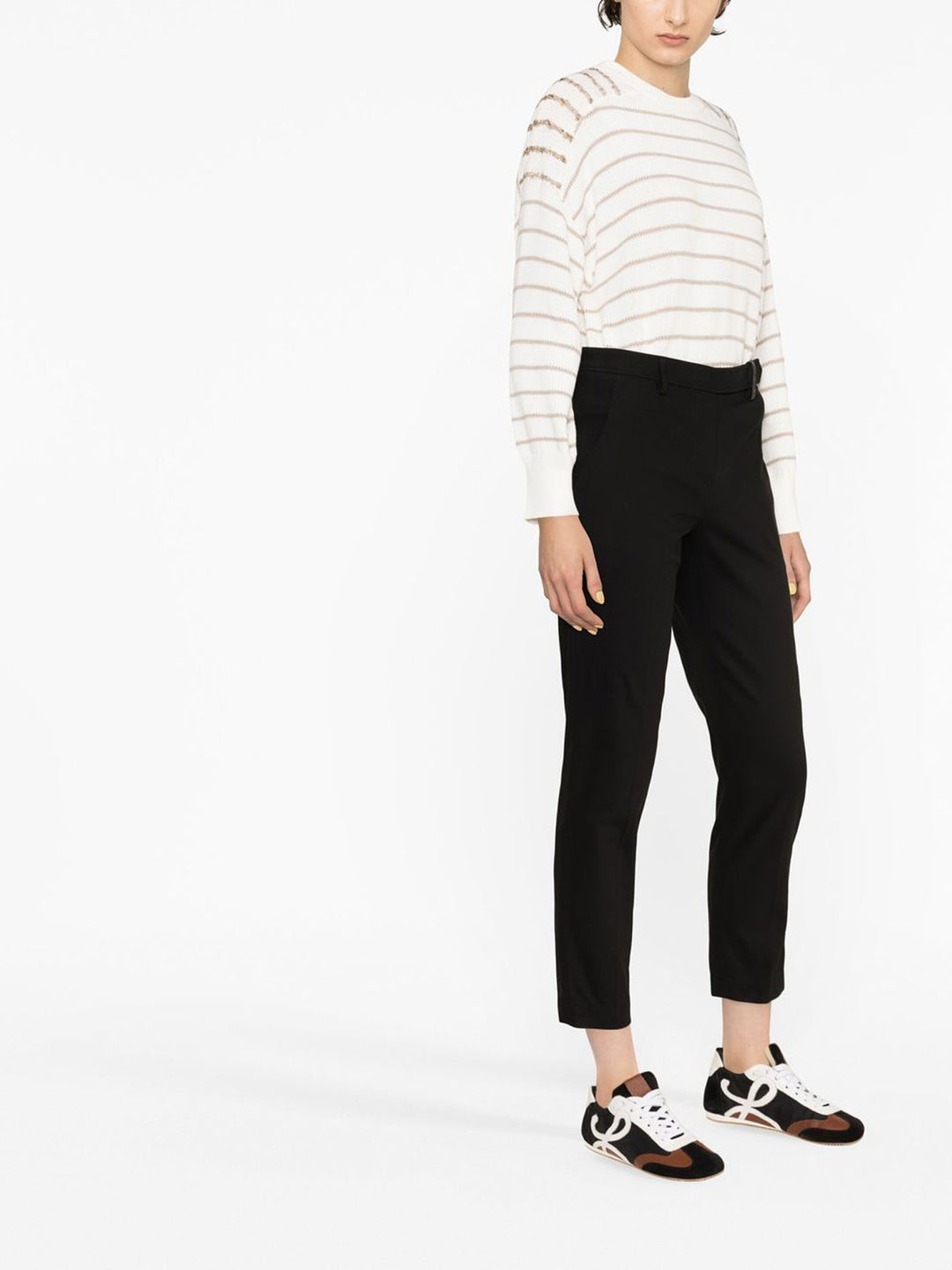 Brunello Cucinelli  Trousers - Nero | f6219aea871b846cf04897046abc1d384acb3fe8