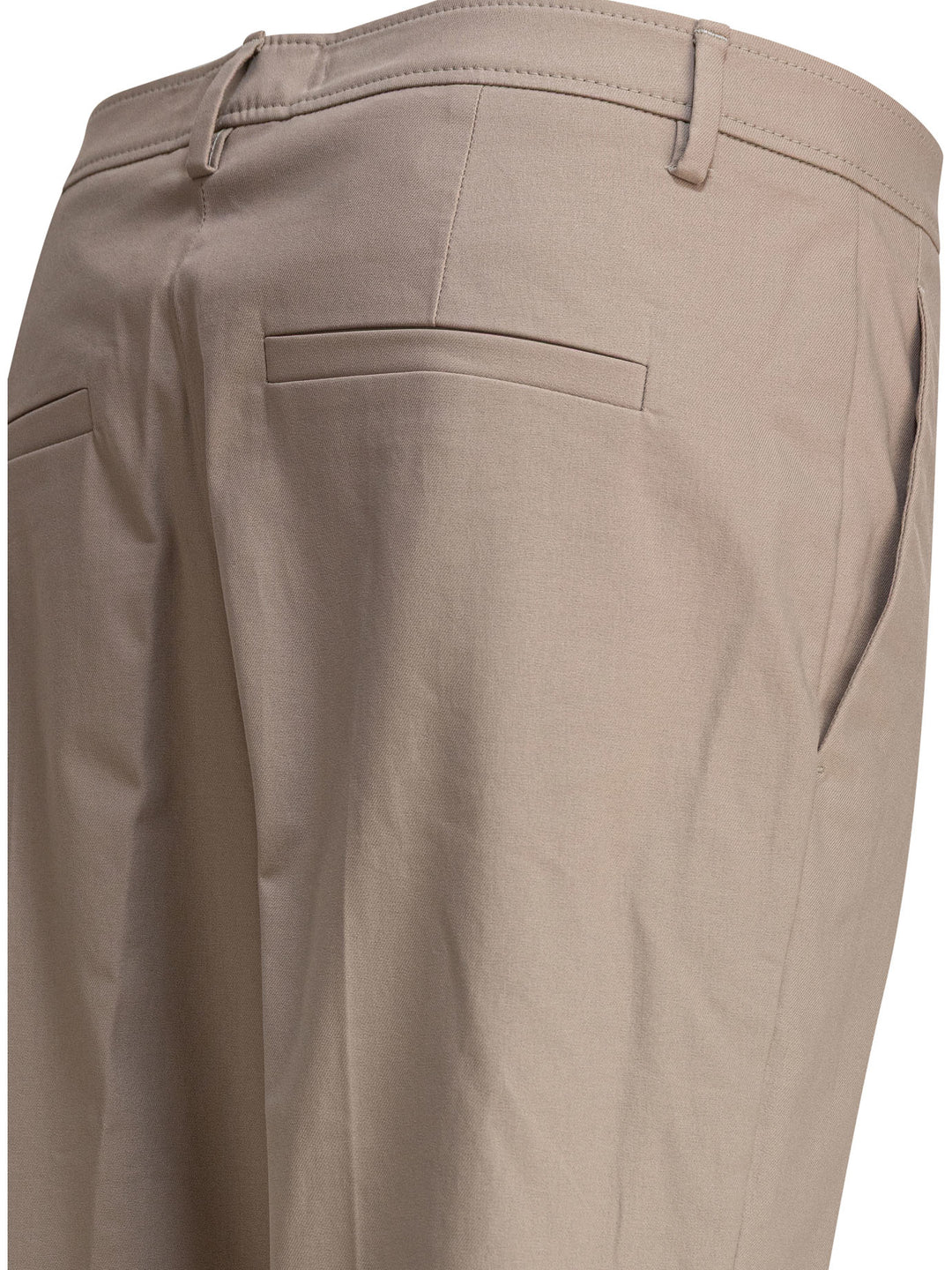 Brunello Cucinelli Boyfit Trousers - Beige | 16e0e8ba77711b6b6ea65b55bdd9365b8a56b282