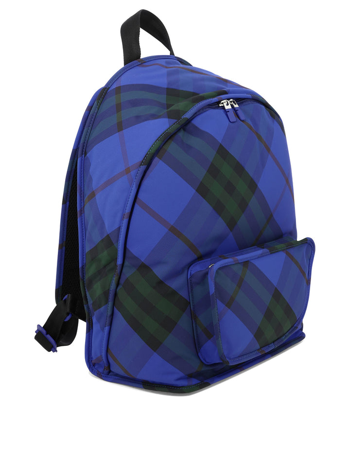 Burberry Check Zaini e Valigie - Blu | ce03c997d3b00400c91f0d25c834ae17fa256e75