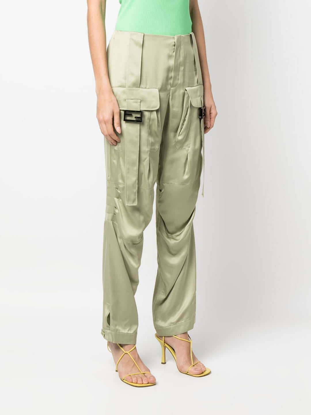 Fendi  Trousers - Verde | 236963e810366c5b2e1b77b977814644a1f6a55e