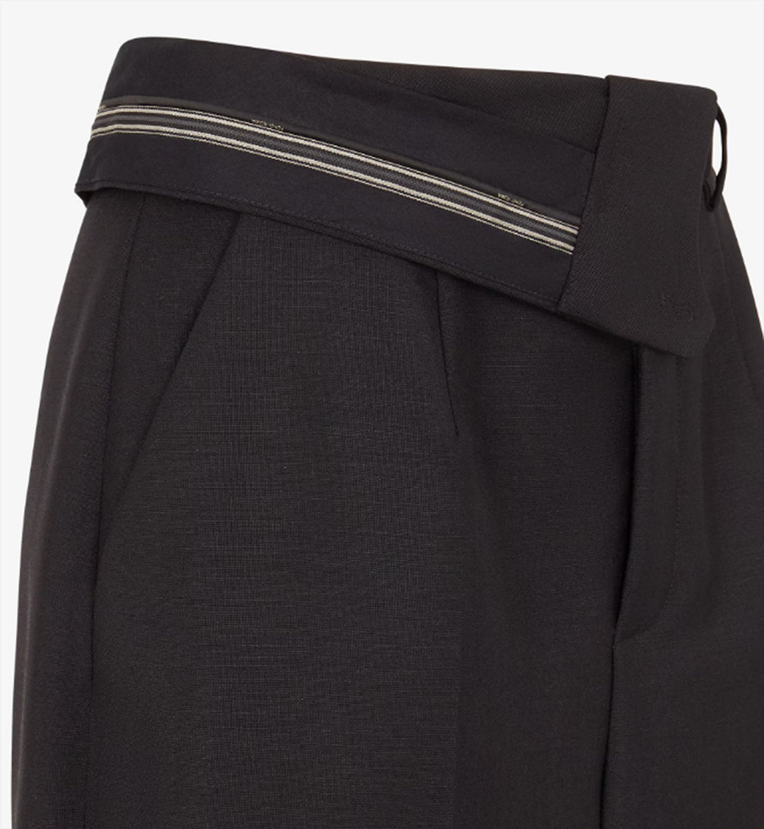 Fendi  Trousers - Nero | 65a3b2ffc03df49e1e59743b25b06e4fca240fbe