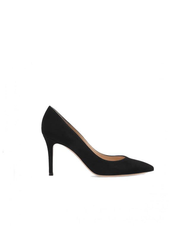 Gianvito 85 Mm Heeled Shoes Nero