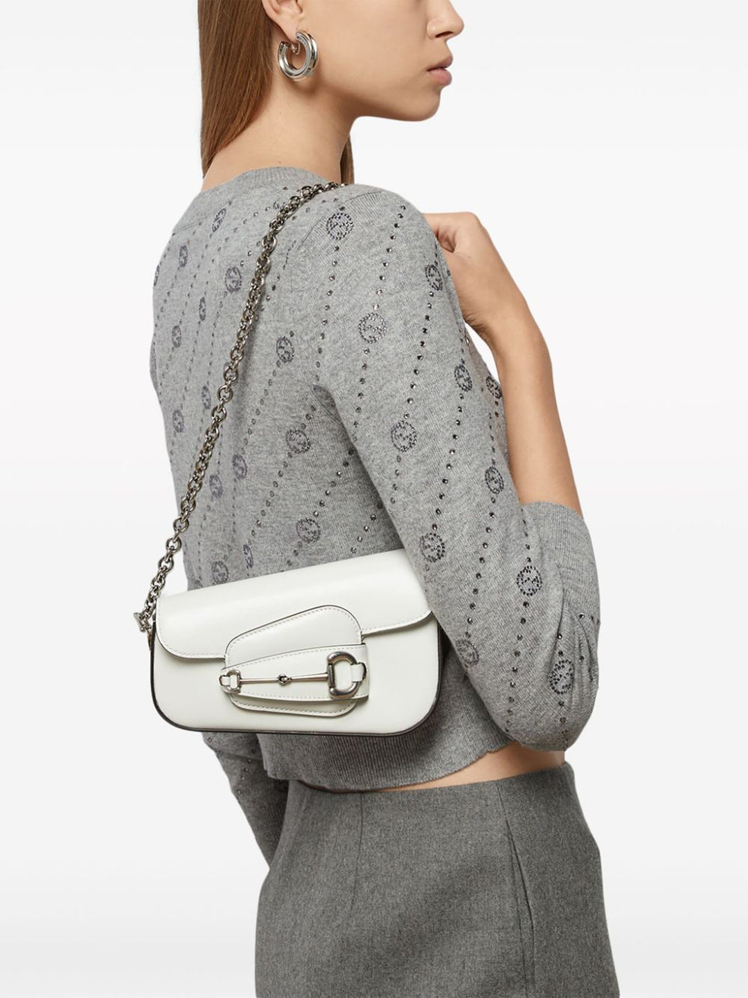 Gucci  Borse a Spalla e Tracolla - Bianco | 0d0ffd8424f88b25c9b2d0293609883e8a175de5