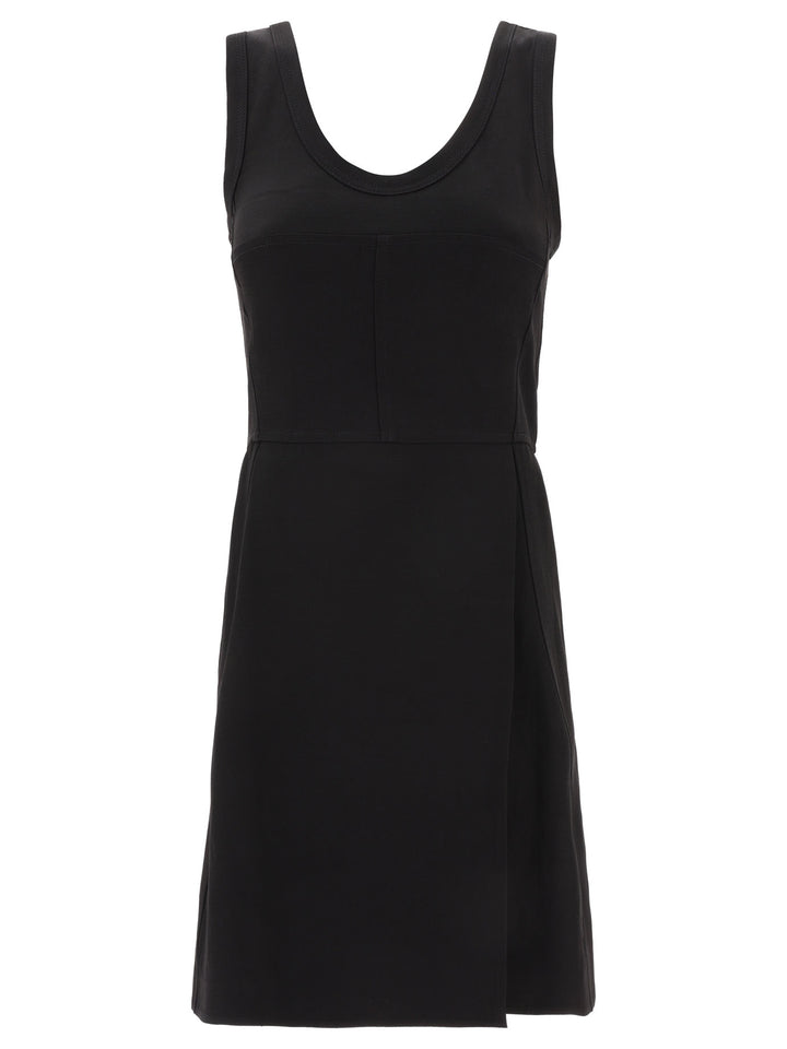 Jil Sander Virgin Wool Dress Abiti - Nero | a4caf520ad7f44ce91732759edb66d8a7fe802c3
