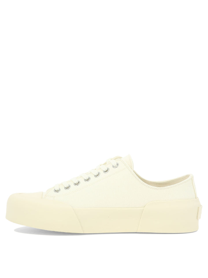Jil Sander Canvas Sneakers Sneakers & Slip-On - Bianco | 737f01b8c6f1277b02e218db2d7dc14f389f5816
