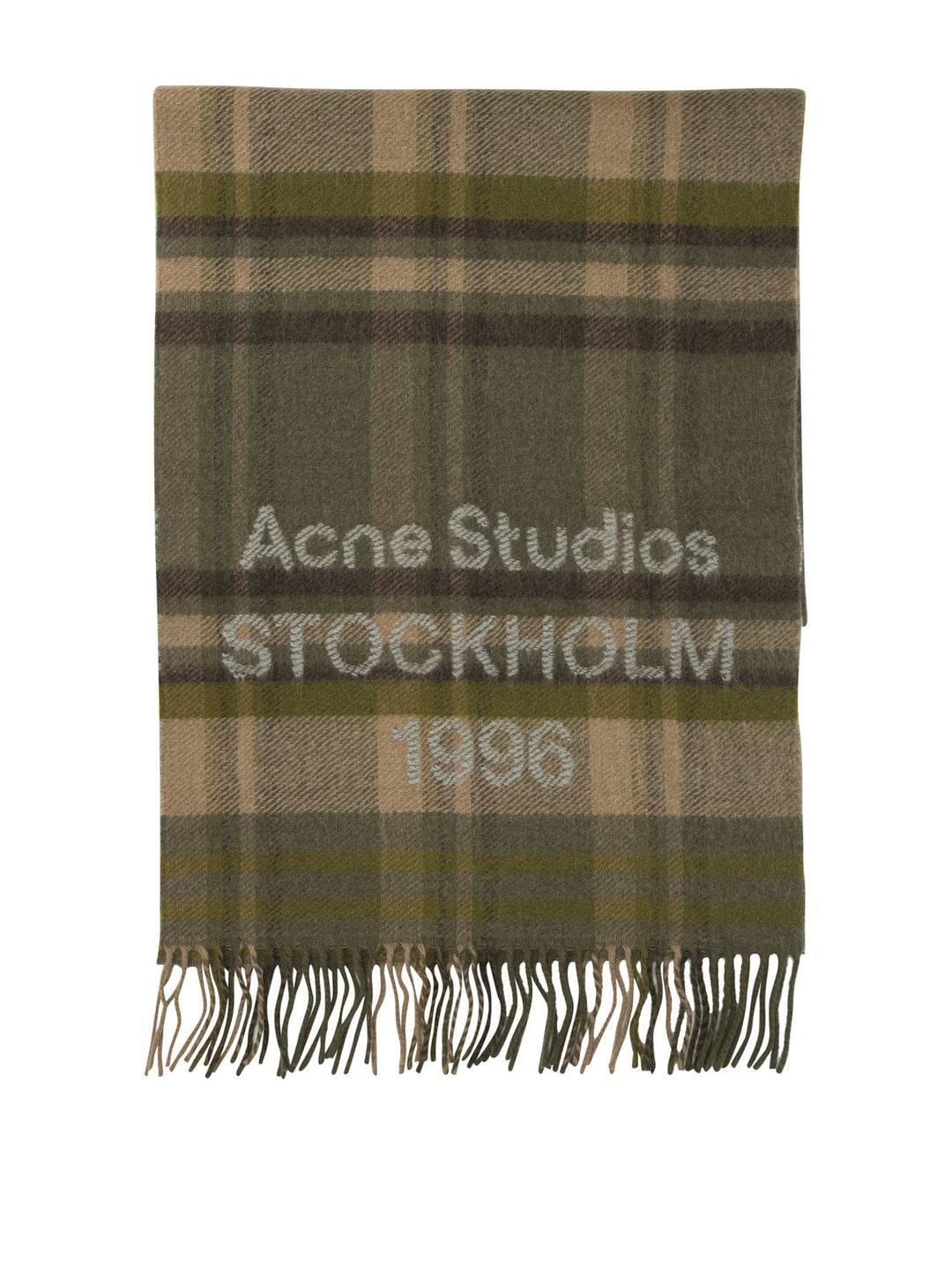 Acne Studios Scarves & Silk Scarves Sciarpe & Foulard - Verde | 73a42abf3ac830027887942f95eb4e4272fc1d00