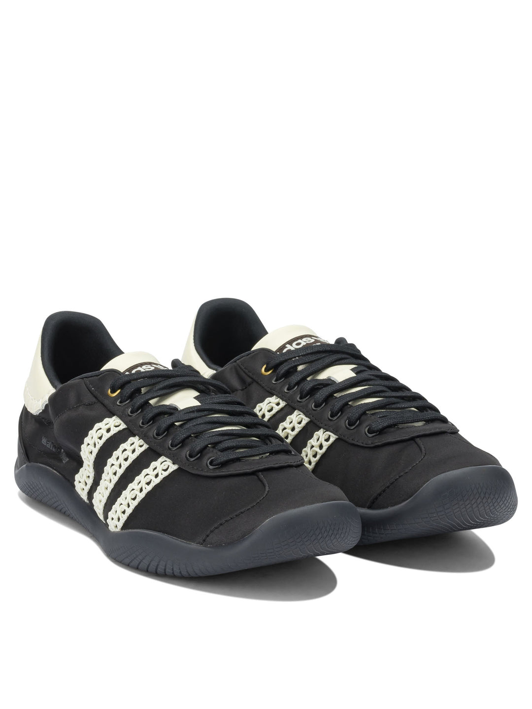 Adidas Originals Wales Bonner Karintha Lo Satin Sneakers & Slip-On - Nero | 2b3a03a537046e73b9e93a0fe4fd8144ea3a0437