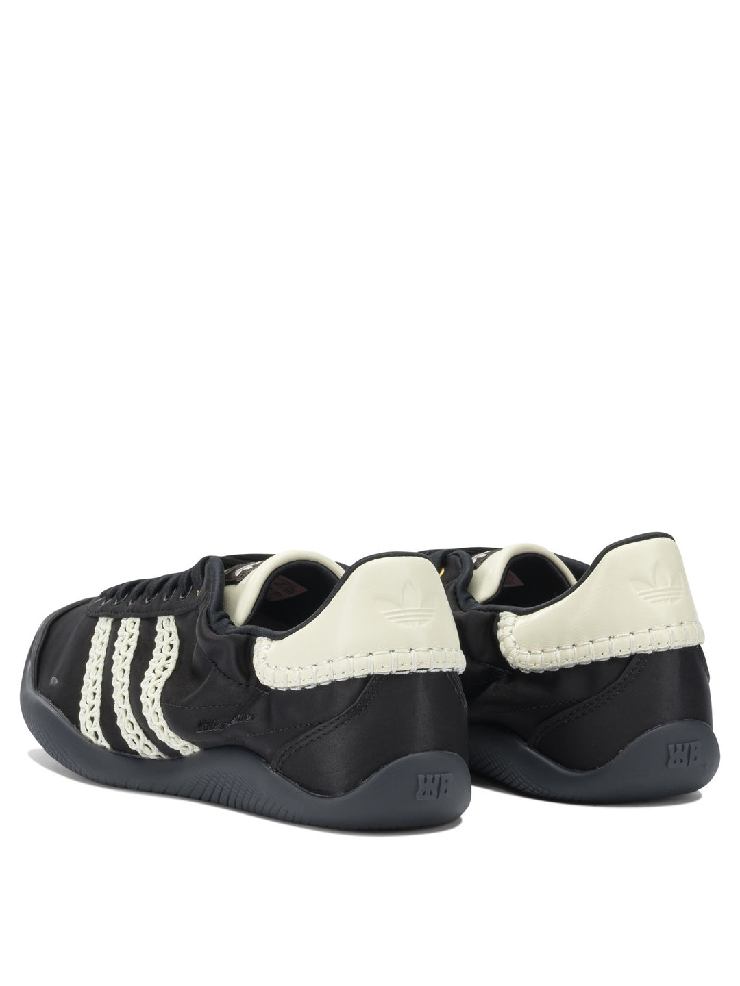 Adidas Originals Wales Bonner Karintha Lo Satin Sneakers & Slip-On - Nero | c4fe1ce7ee0711b8532b01c01b20d636115d7e0f