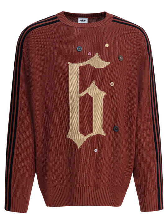 Song For The Mute Adi006 Knitwear Bordeaux