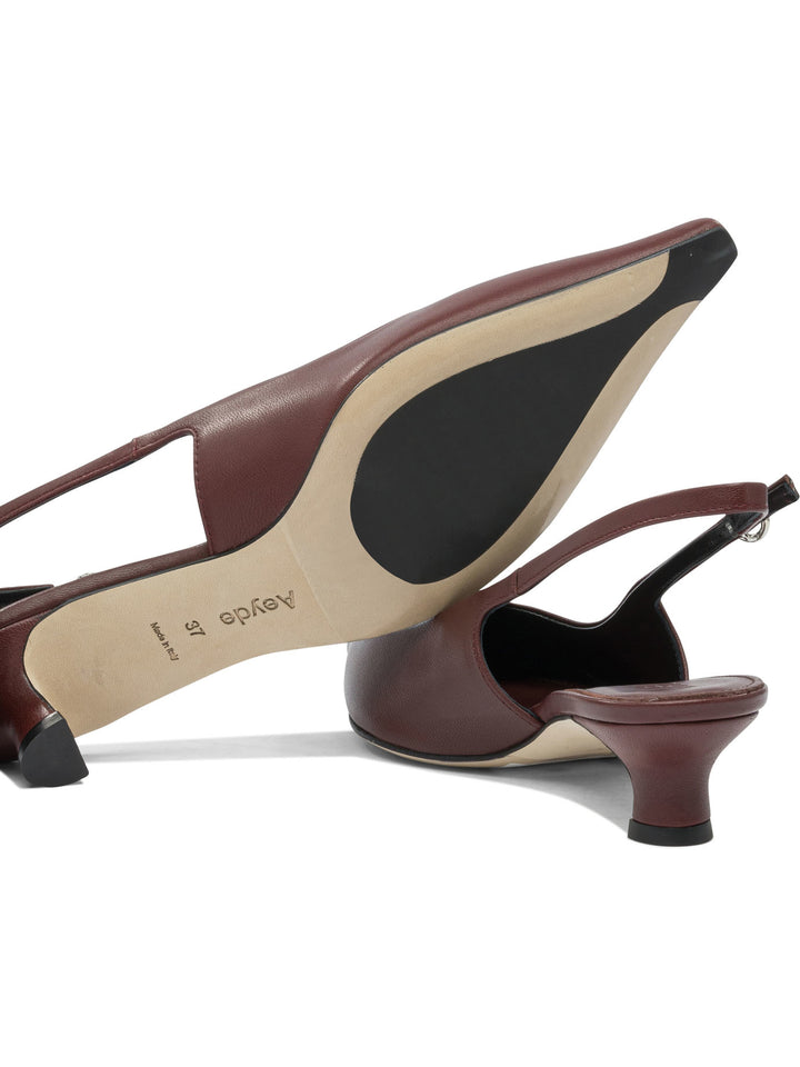Aeyde Catrina 33mm Heeled shoes - Bordeaux | 02f40c312bc03f5f4638c7effd11a33d7652fbb8