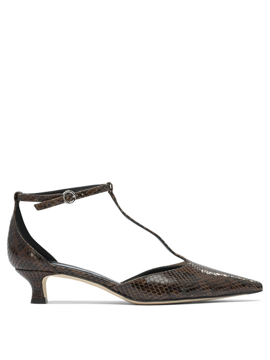 Liz 25 Mm Heeled Shoes Marrone