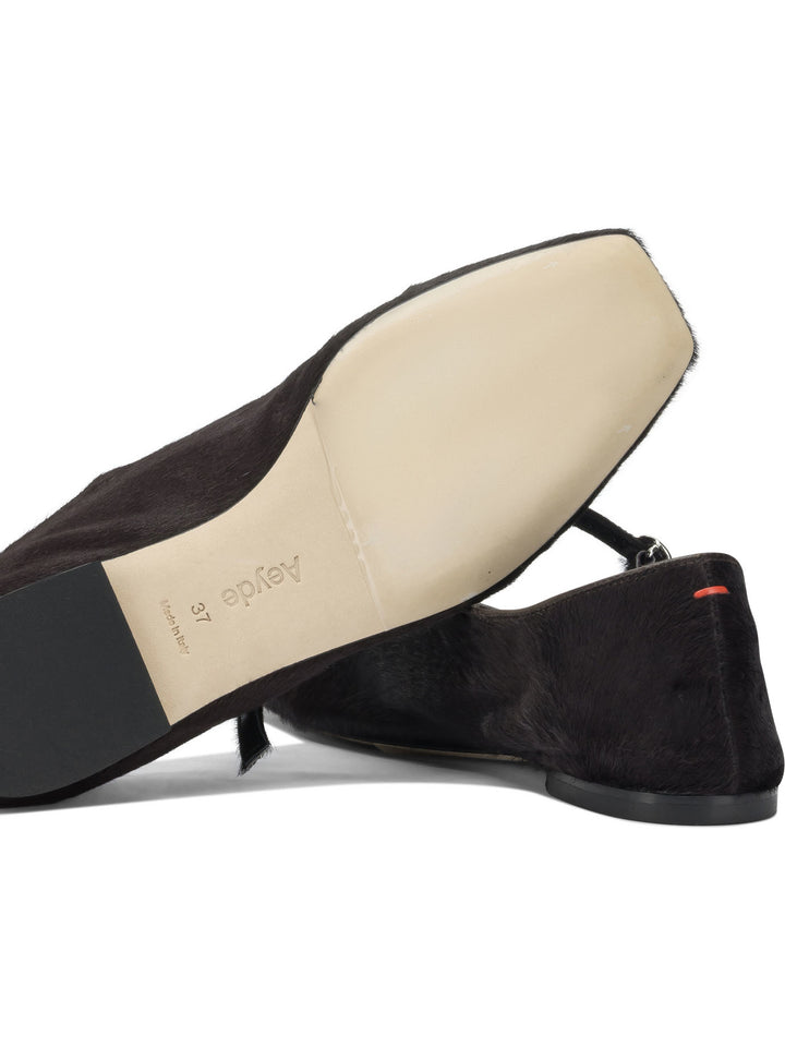 Aeyde Uma Ballerinas - Marrone | 605bc2b1a3b9869414a6ff7fd993301470cf01ec