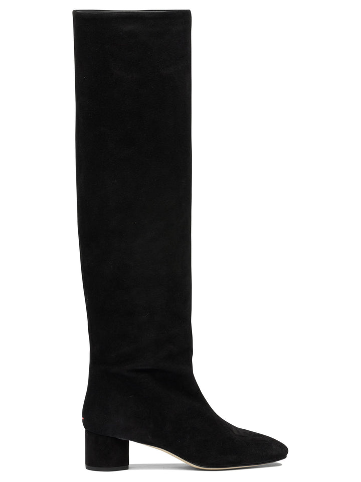 Aeyde Willa 55 Mm Boots - Nero | 99f0c9a0a7e2bb24a77fe395b79c808b31581d88