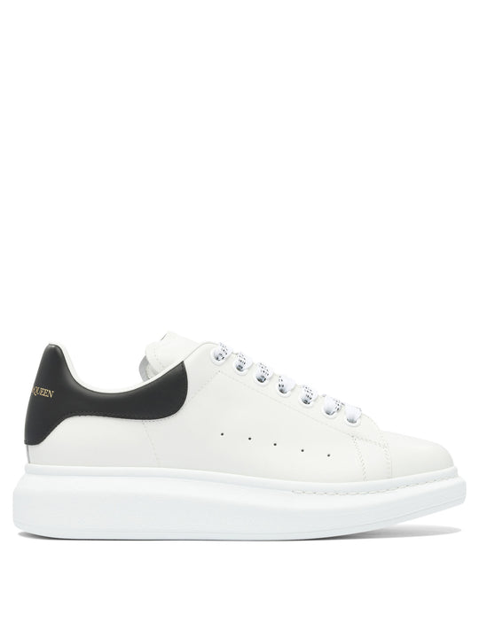 Leather Upper And Rubber Sole Sneaker Sneakers & Slip-On Bianco