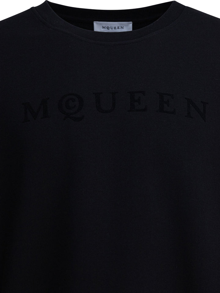 Alexander Mcqueen Sweatshirt Sweatshirts - Nero | 42f9a4641155e3b6307502817aff0f2ed1be7501