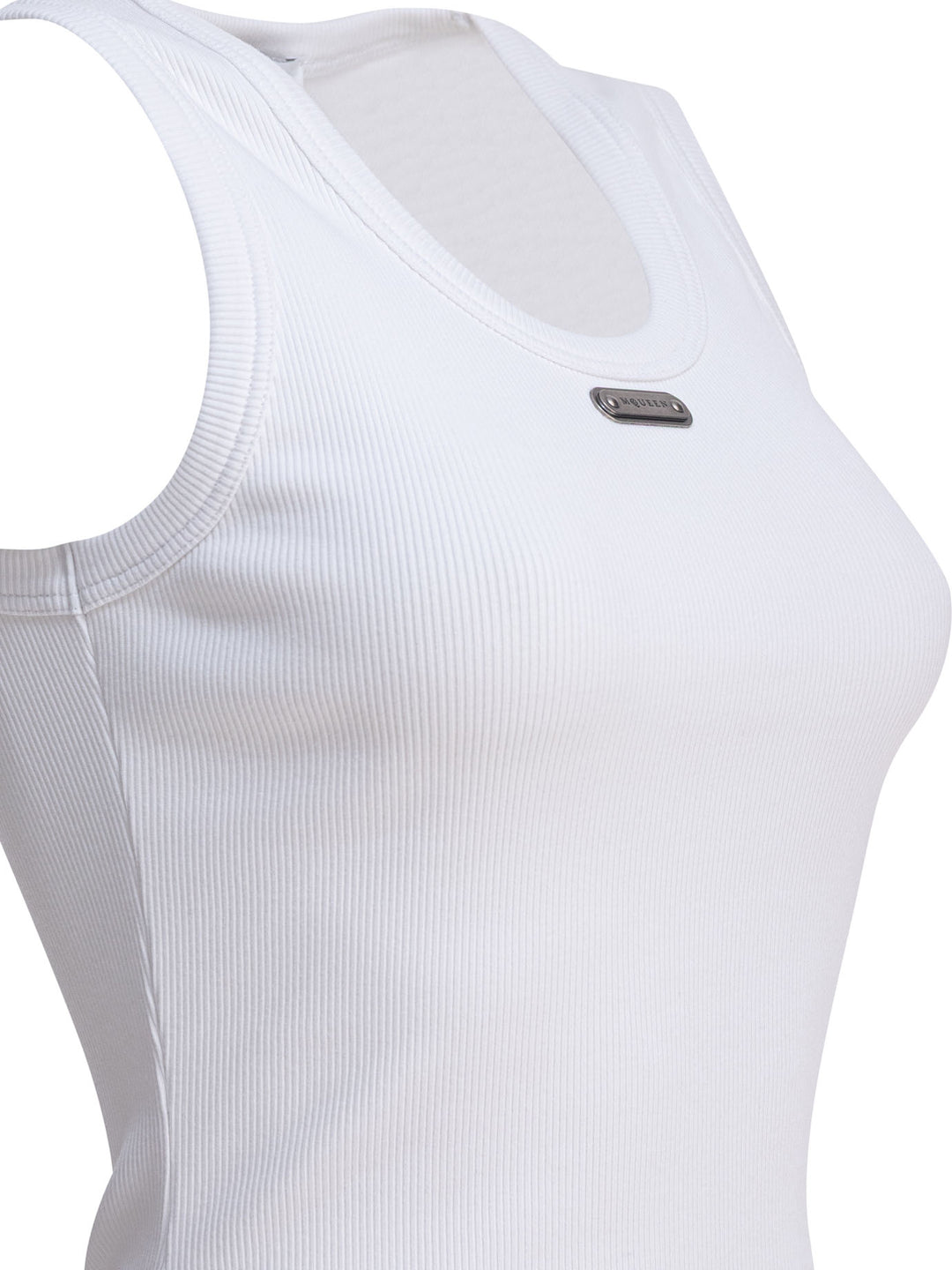 Alexander Mcqueen Cut & Sew Top Top - Bianco | ce4b46640bf0bd57e1dad9b567324874f80f3196