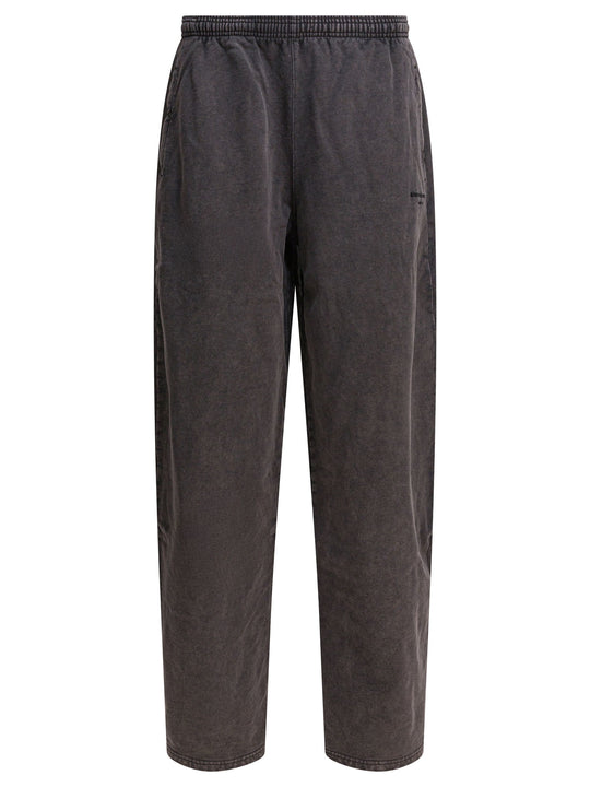 Articulated Leg Sweatpant Trousers Nero