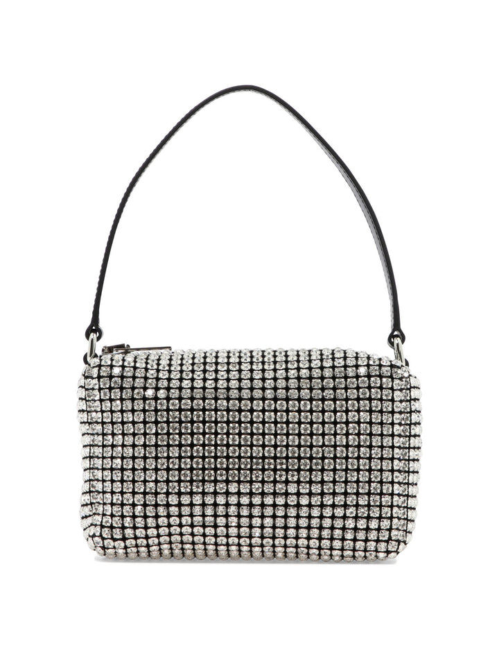 Alexander Wang Heiress Medium Pouch Borse a Spalla e Tracolla - Silver | 0c475957ea64e091f20882bbea0af11cf3c245ac